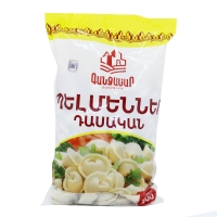 Կիսաֆաբրիկատ պելմեն դասական Գանձասար 900գ