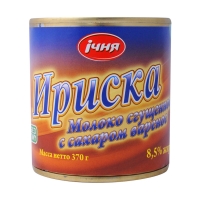 Խտացրած կաթ  Իչնյա  Իրիսկա  եփած  380գ  