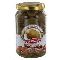 Aiello  Ձիթապտուղ  կանաչ լցոնած նուշով 350գ 