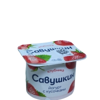 Յոգուրտ Սավուշկին Ելակ  120գ