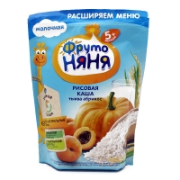 Ապուր Ֆրուտո Նյանյա կաթնային բրնձի դդում ծիրան 200գ